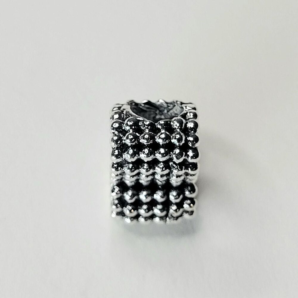 New! For Pandora Charm Bracelets Antique Silver Color Hollow Heart Charm - Picture 8 of 8